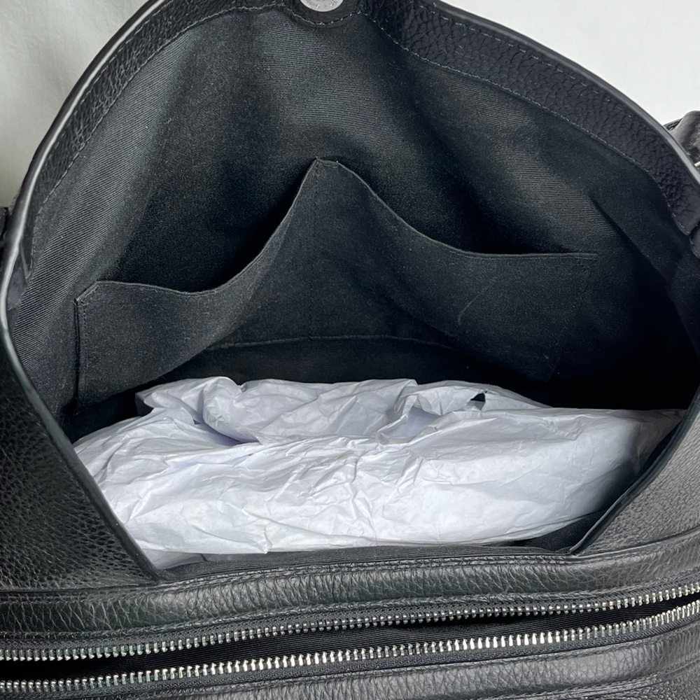 Coach Black Leather Shoulder Bag - Picture 8 of 16
